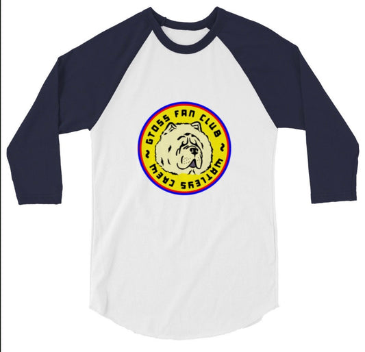 GTOSS FAN CLUB / WATLEY'S CREW 3/4 sleeve raglan shirt